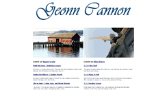 Desktop Screenshot of geonncannon.com